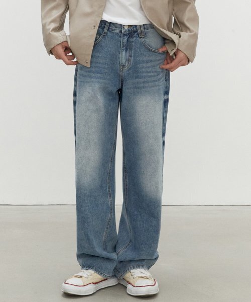 DECET(デケト)の「Mid Rise Wide Jeans DCPT027HLBlue(デニムパンツ・レディース・その他・34/32/30/26/28)」の10枚目の写真