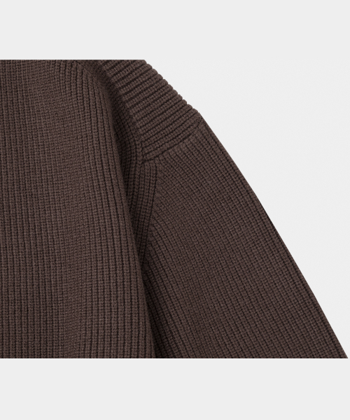 LETTERCOMO(レテルコモ)の「エッセンシャルハチラウンドニットブラウン(ニット/セーター・レディース・その他・MEDIUM/LARGE)」の4枚目の写真