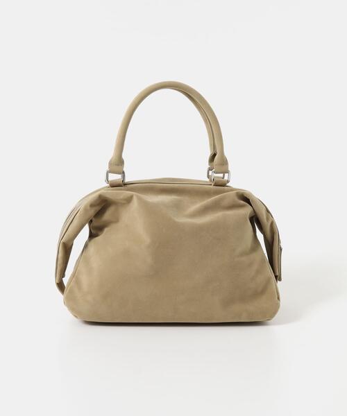 KBF(ケイビーエフ)の「ドロップファスナーデザインボストンBAG(ボストンバッグ・レディース・ベージュ/ダークブラウン・ONE)」の20枚目の写真