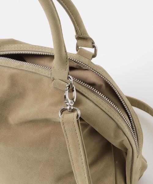 KBF(ケイビーエフ)の「ドロップファスナーデザインボストンBAG(ボストンバッグ・レディース・ベージュ/ダークブラウン・ONE)」の21枚目の写真