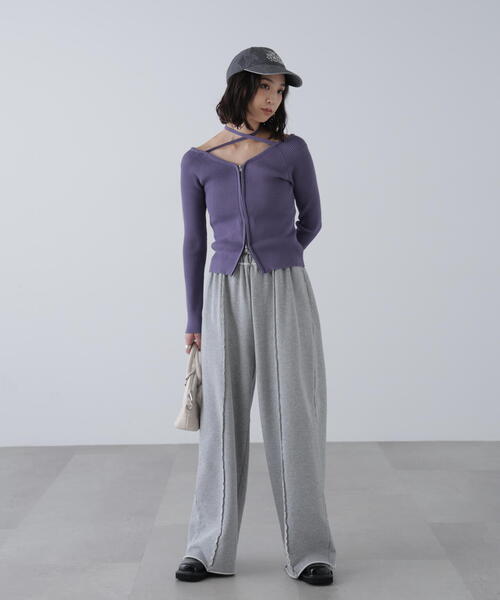 FREE'S MART（フリーズマート）の「◆ワイドストレートスウェットパンツ（その他パンツ・レディース・ホワイト系その他/グレー系その他・SMALL/MEDIUM）」の9枚目の写真