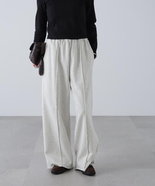 FREE'S MART（フリーズマート）の「◆ワイドストレートスウェットパンツ（その他パンツ・レディース・ホワイト系その他/グレー系その他・SMALL/MEDIUM）」の12枚目の写真