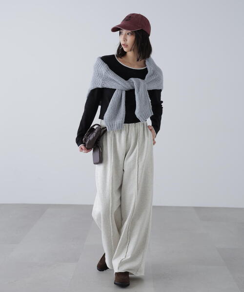 FREE'S MART（フリーズマート）の「◆ワイドストレートスウェットパンツ（その他パンツ・レディース・ホワイト系その他/グレー系その他・SMALL/MEDIUM）」の16枚目の写真