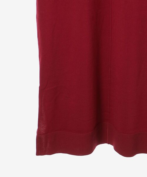 le.coeur blanc(ルクールブラン)の「ウォッシャブルハイネックニットワンピース(ワンピース・レディース・ブラック/キャメル/ボルドー・38)」の11枚目の写真
