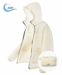 WMC（ダブリューエムシー）の「フェザー パッカブル ウィンドブレーカー_IVORY（ナイロンジャケット）」