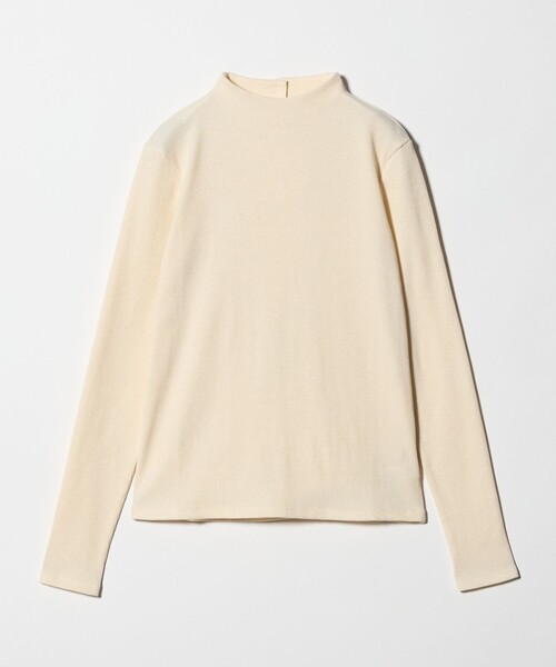 Steven Alan(スティーブンアラン)の「<Steven Alan>ラメ ボトルネック プルオーバー(Tシャツ/カットソー・レディース・ネイビー/オフホワイト・FREE)」の2枚目の写真