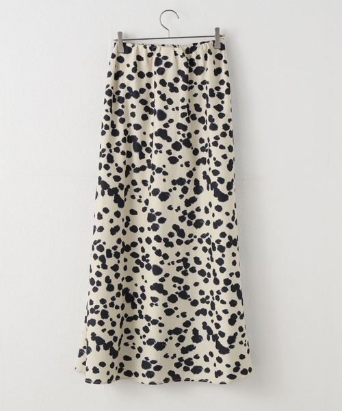 JOURNAL STANDARD(ジャーナルスタンダード)の「ダルメシアンガラスカート(スカート・レディース・ブラック/ベージュ・FREE)」の3枚目の写真