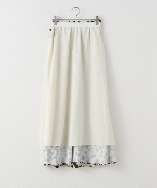 JOURNAL STANDARD(ジャーナルスタンダード)の「ダルメシアンガラスカート(スカート・レディース・ブラック/ベージュ・FREE)」の5枚目の写真