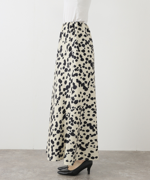 JOURNAL STANDARD(ジャーナルスタンダード)の「ダルメシアンガラスカート(スカート・レディース・ブラック/ベージュ・FREE)」の10枚目の写真