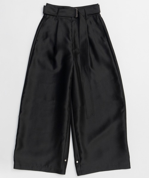 MAISON SPACIAL ブラックパンツ 楽天市場】MAISON SPECIAL Artificial Leather Wide Pants メゾン