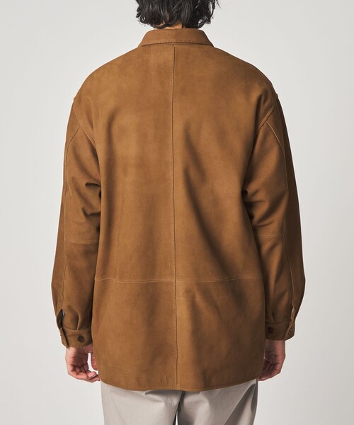 Steven Alan＞ ゴート スエード レザー カバーオール（カバーオール