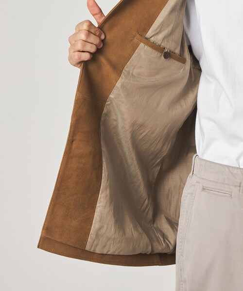 Steven Alan(スティーブンアラン)の「<Steven Alan> ゴート スエード レザー カバーオール(カバーオール・メンズ・ブラウン・S/M/L)」の15枚目の写真