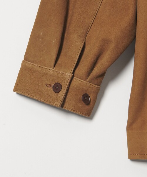 セール】＜Steven Alan＞ ゴート スエード レザー カバーオール
