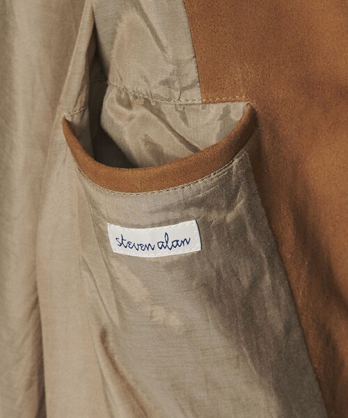 Steven Alan(スティーブンアラン)の「<Steven Alan> ゴート スエード レザー カバーオール(カバーオール・メンズ・ブラウン・S/M/L)」の21枚目の写真