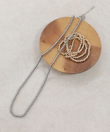 fredy emue | メタルビーズミドルネックレス(ネックレス)