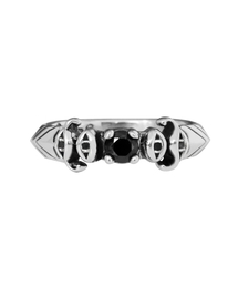 Twin Dagger Eye Ring