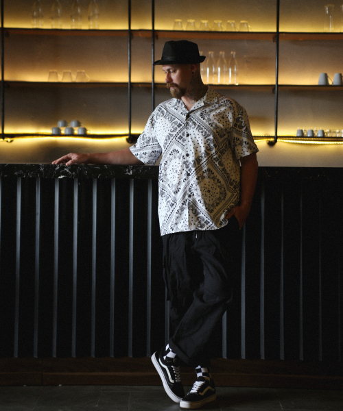 ROCKPSYCHO(ロックサイコ)の「サマーシャツ ペイズリー/ホワイト(シャツ/ブラウス・メンズ・その他・LARGE/MEDIUM/SMALL/X-LARGE)」の2枚目の写真