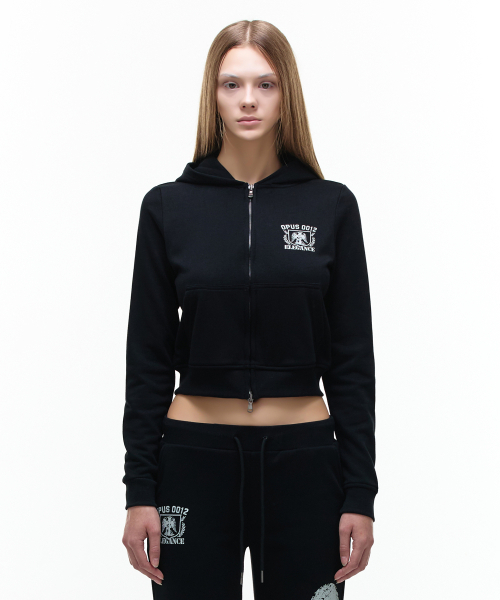 OPUS 0012(オーパス0012)の「Op. 07 CITY GIRL HOOD-ZIP BLACK(パーカー・レディース・その他・SMALL/MEDIUM)」の2枚目の写真