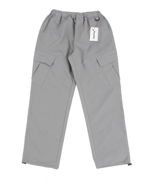 ROYALLIFE(ロイヤルライフ)の「RLJP1101 カーゴトラックパンツ - グレー(スウェットパンツ・メンズ・グレー・LARGE/MEDIUM)」の1枚目の写真