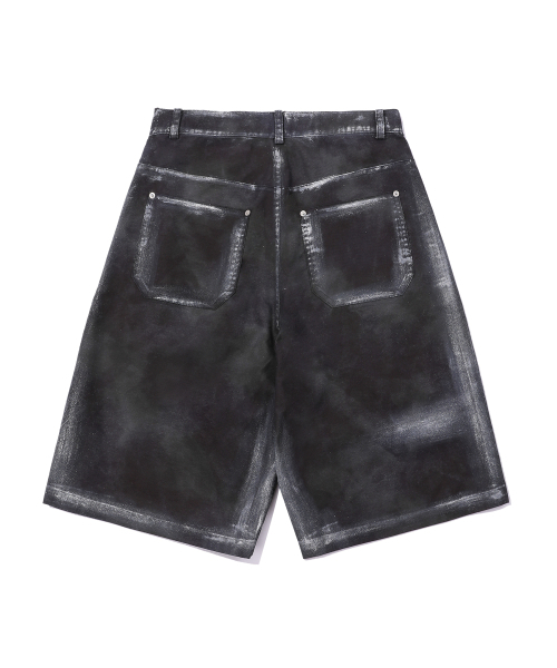 EPISODE UNTITLED(エピソードアンタイトルド)の「HAND PAINTING DYEING BERMUDA PANTS_MIX PURPLE(その他パンツ・レディース・その他・2/3)」の2枚目の写真
