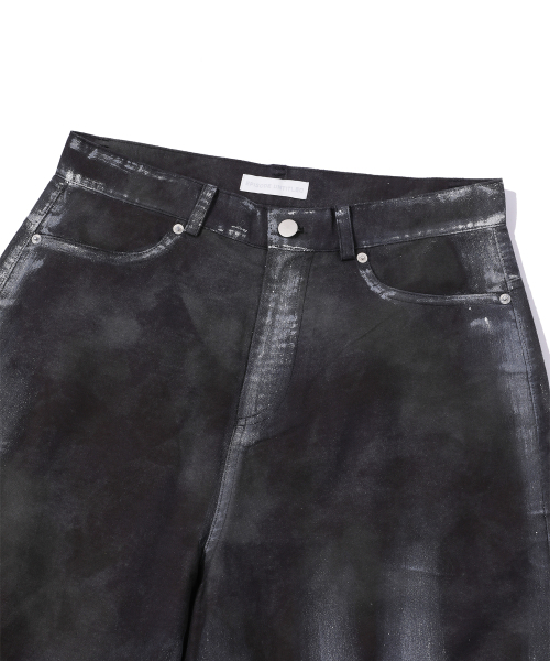 EPISODE UNTITLED(エピソードアンタイトルド)の「HAND PAINTING DYEING BERMUDA PANTS_MIX PURPLE(その他パンツ・レディース・その他・2/3)」の3枚目の写真