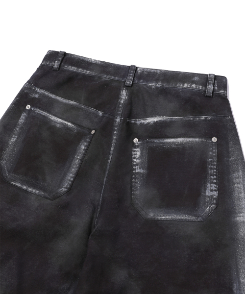 EPISODE UNTITLED(エピソードアンタイトルド)の「HAND PAINTING DYEING BERMUDA PANTS_MIX PURPLE(その他パンツ・レディース・その他・2/3)」の5枚目の写真