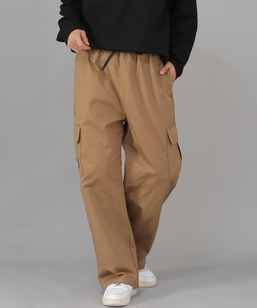 SAINTCREW(セントクルー)の「リベットフィックス EXワイドカーゴパンツ REC-360 キャメル(その他パンツ・メンズ・その他・MEDIUM/LARGE/X-LARGE)」の1枚目の写真