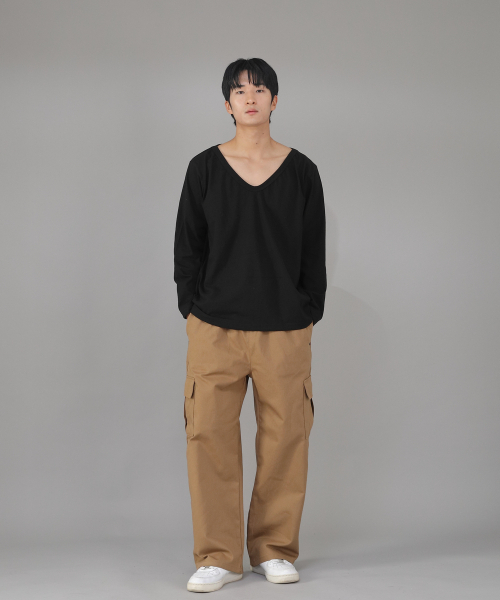 SAINTCREW(セントクルー)の「リベットフィックス EXワイドカーゴパンツ REC-360 キャメル(その他パンツ・メンズ・その他・MEDIUM/LARGE/X-LARGE)」の7枚目の写真