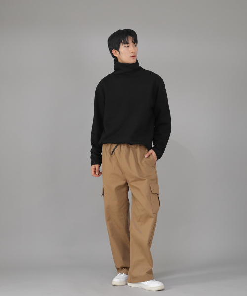 SAINTCREW(セントクルー)の「リベットフィックス EXワイドカーゴパンツ REC-360 キャメル(その他パンツ・メンズ・その他・MEDIUM/LARGE/X-LARGE)」の4枚目の写真