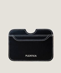 PLEATICA（プリティカ）の「フリティカカード財布 ブラック / イタリアンベジタブルレザー（札入れ/マネークリップ）」