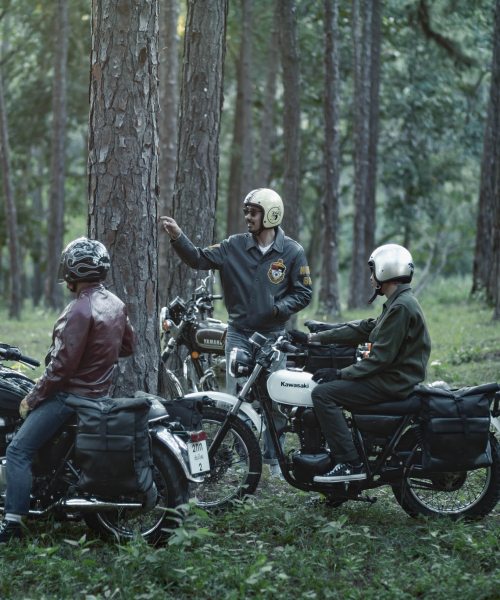RUBBER KILLER（ラバーキラー）の「Roger Backpack &amp; Side Bag_For Motorcycle Rider [Black]（バックパック/リュック・メンズ・その他・FREE）」の10枚目の写真