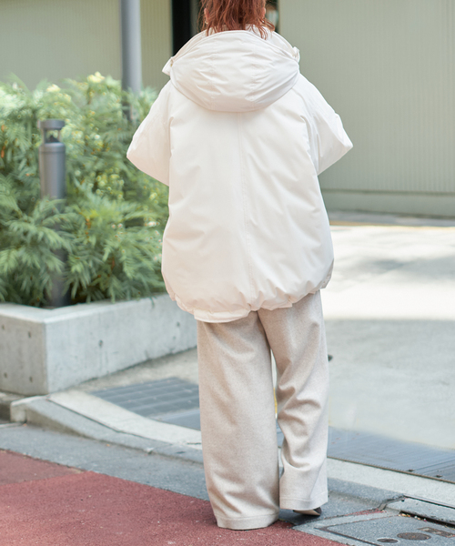 追加》2WAY撥水ダウンハーフコート（ダウンジャケット/コート）｜Spick