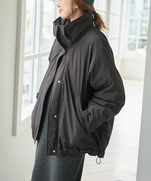 追加》2WAY撥水ダウンハーフコート（ダウンジャケット/コート）｜Spick