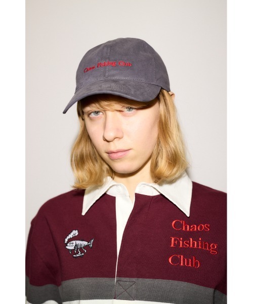 THROW by SLY（スローバイスライ）の「THROW Chaos Fishing Club CAP カオスフィッシングクラブ キャップ 秋服 冬服（キャップ・レディース・ブラック/ダークグレー・FREE）」の21枚目の写真