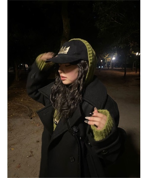 THROW by SLY（スローバイスライ）の「THROW Chaos Fishing Club CAP カオスフィッシングクラブ キャップ 秋服 冬服（キャップ・レディース・ブラック/ダークグレー・FREE）」の3枚目の写真