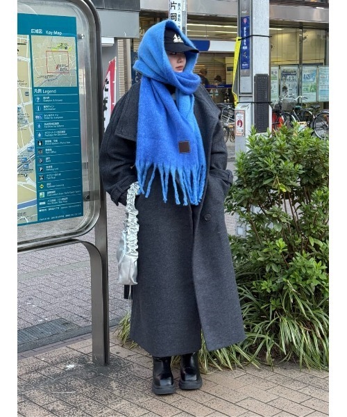 THROW by SLY（スローバイスライ）の「THROW Chaos Fishing Club CAP カオスフィッシングクラブ キャップ 秋服 冬服（キャップ・レディース・ブラック/ダークグレー・FREE）」の5枚目の写真