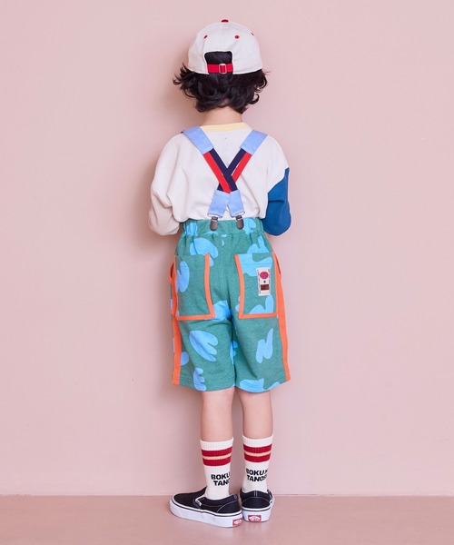 Life Support Products（ライフサポートプロダクツ）の「【26年春夏新色】ワッフルロンT（Tシャツ/カットソー・キッズ・オフホワイト/ブルー/ライトブラウン/グレー系その他/ブラック/ホワイト系その他2/杢グレー/ホワイト系その他/ピンク/グリーン/ライトグリーン/ブルー系その他/イエロー/ラベンダー・100/95/90/80/140/130/120/110/150）」の17枚目の写真