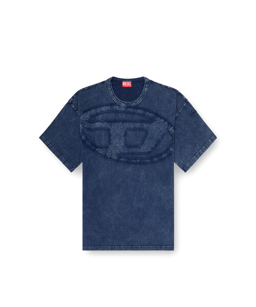 DIESEL（ディーゼル）の「メンズ Tシャツ T-BOXT-DEN（Tシャツ/カットソー・メンズ・ブラック/ブルー系その他・X-SMALL/XX-LARGE/XXX-LARGE/LARGE/SMALL/MEDIUM/X-LARGE）」の3枚目の写真