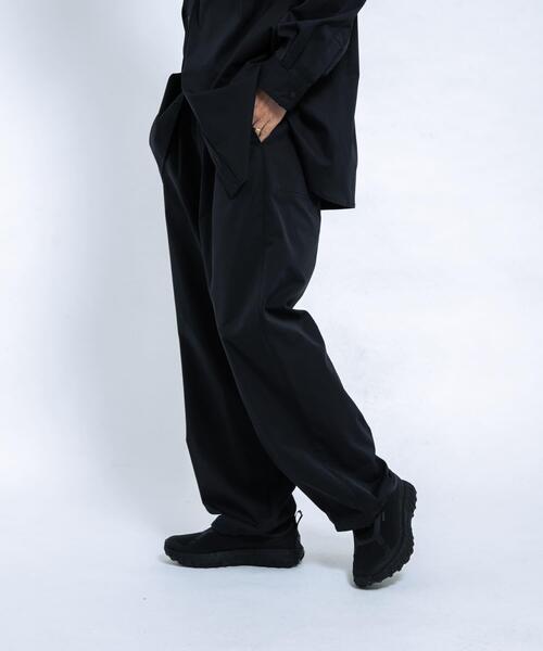 EKAL（エカル）の「SOLOTEXツイルイージートラウザー（その他パンツ・メンズ・ブラック/ネイビー・MEDIUM/LARGE）」の6枚目の写真