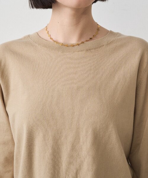 LOUNGEDRESS（ラウンジドレス）の「ペプラムニットカーデ（カーディガン/ボレロ・レディース・ブラック/ベージュ・FREE）」の19枚目の写真