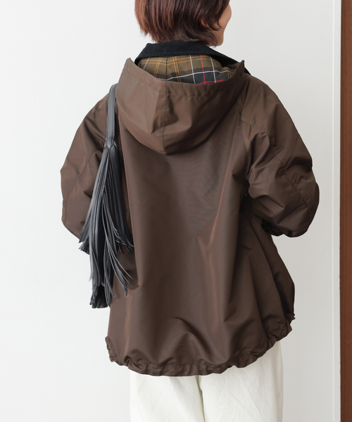 Barbour（バブアー）の「［26SS新作］別注【Barbour/バブアー】modified short jacket：ブルゾン（その他アウター・レディース・カーキ/ブラウン・38）」の7枚目の写真