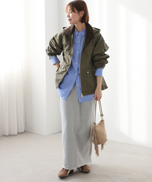 Barbour（バブアー）の「［26SS新作］別注【Barbour/バブアー】modified short jacket：ブルゾン（その他アウター・レディース・カーキ/ブラウン・38）」の18枚目の写真