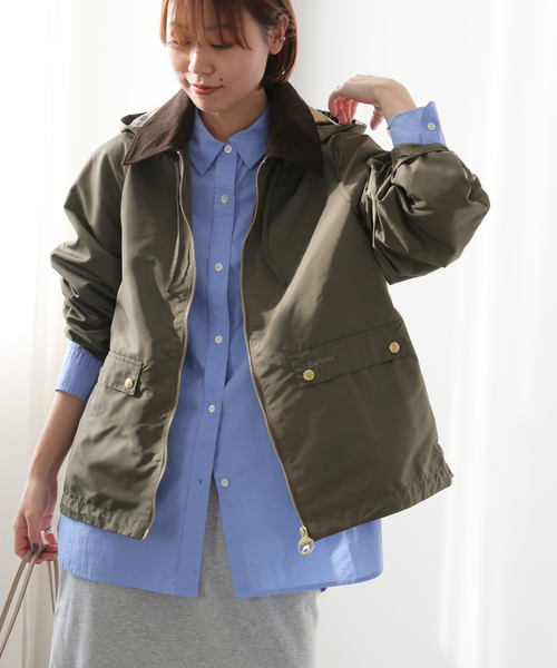 Barbour（バブアー）の「［26SS新作］別注【Barbour/バブアー】modified short jacket：ブルゾン（その他アウター・レディース・カーキ/ブラウン・38）」の22枚目の写真