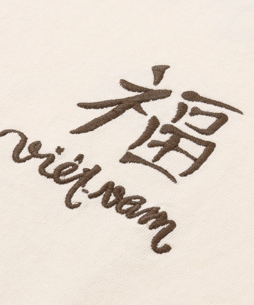 KRIFF MAYER(クリフメイヤー)の「スーベニア刺繍スカT(虎)(Tシャツ/カットソー・メンズ・チャコール/グレー/オフホワイト・LARGE/MEDIUM/X-LARGE)」の13枚目の写真