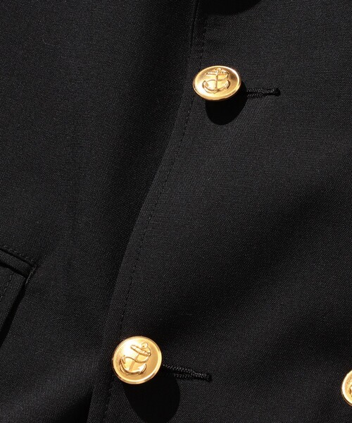 BEAMS PLUS（ビームスプラス）の「4B Double Breasted Blazer Wool（テーラードジャケット・メンズ・ネイビー・L/M/S）」の7枚目の写真