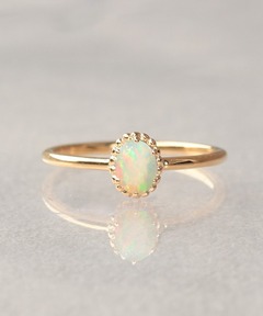 elle meme ミントカイヤナイトxトパーズ リング（リング）｜NOIR DE