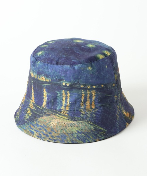 LAKOLE（ラコレ）の「【ラコレ アート】リバーシブルバケットハット / 639371（ハット・メンズ・ブラック/グレー・FREE）」の5枚目の写真