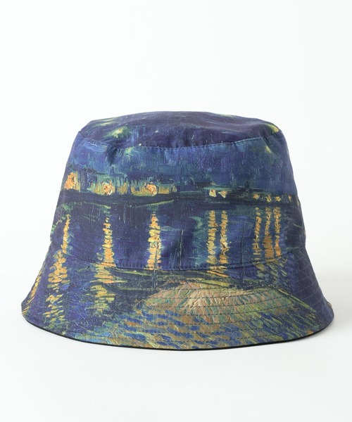 LAKOLE（ラコレ）の「【ラコレ アート】リバーシブルバケットハット / 639371（ハット・メンズ・ブラック/グレー・FREE）」の7枚目の写真