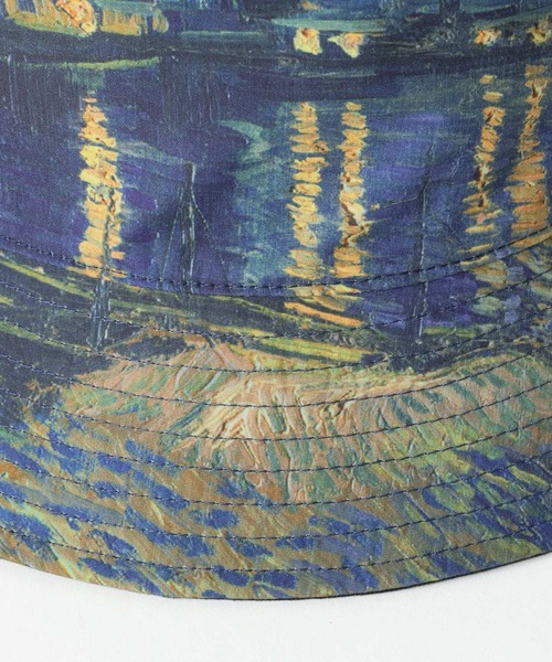 LAKOLE（ラコレ）の「【ラコレ アート】リバーシブルバケットハット / 639371（ハット・メンズ・ブラック/グレー・FREE）」の14枚目の写真