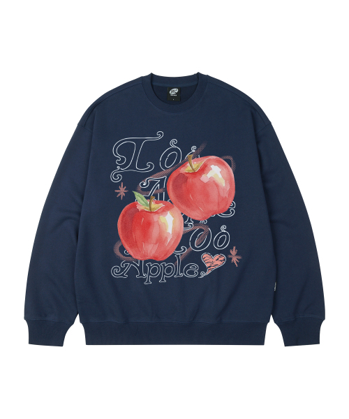 WILDROCK(ワイルドロック)の「トゥーアップル オーバーサイズ スウェット_9 COL(スウェット・レディース・ブラック/ベージュ/ネイビー/ブラウン/ピンク/ブルー/アイボリー/ダークグレー/チャコール・SMALL/MEDIUM/LARGE)」の15枚目の写真
